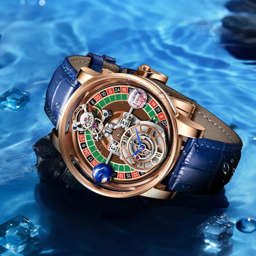 Celestial Roulette Luxury Watch - Shark & Sapphire